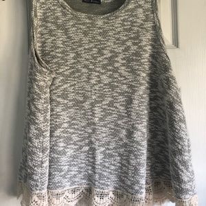 Knit tank top